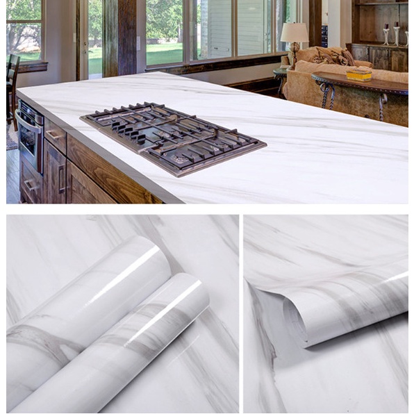 Decal dán tường ĐÁ VÂN NHIỀU KHỔ 60CM nhiều mẫu (giá 1m dài)