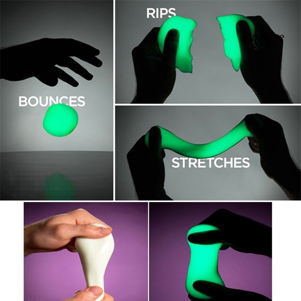 Chất Nhờn Slime Dạ Quang Dùng Để Bóp Giải Tỏa Căng Thẳng