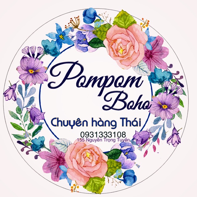 pompom boho (0931333108)