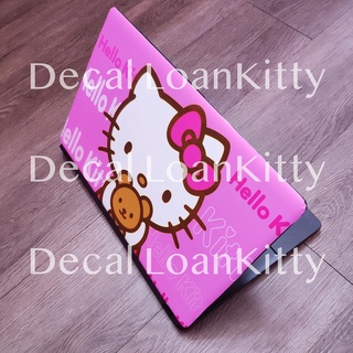 >> CÓ SẴN >> Miếng dán latop hello kitty - Decal dán laptop hello kitty