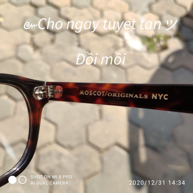 Gọng Kính Cận MOSCOT LEMTOSH  Hàng Cao Cấp