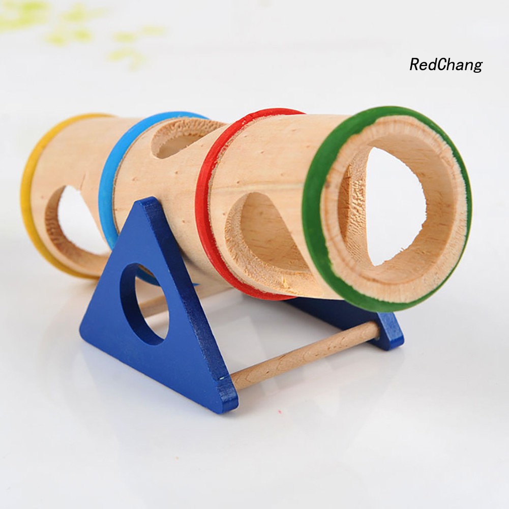 Đồ Chơi Ống Gỗ Bập Bênh Cho Chuột Hamster
