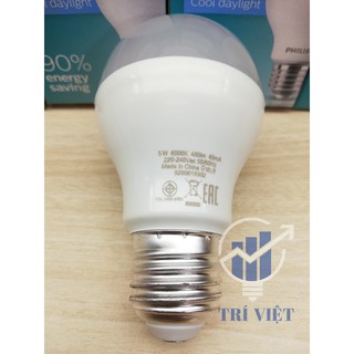 COMBO 12 BÓNG ĐÈN PHILIPS 5W 6500K - 3000K