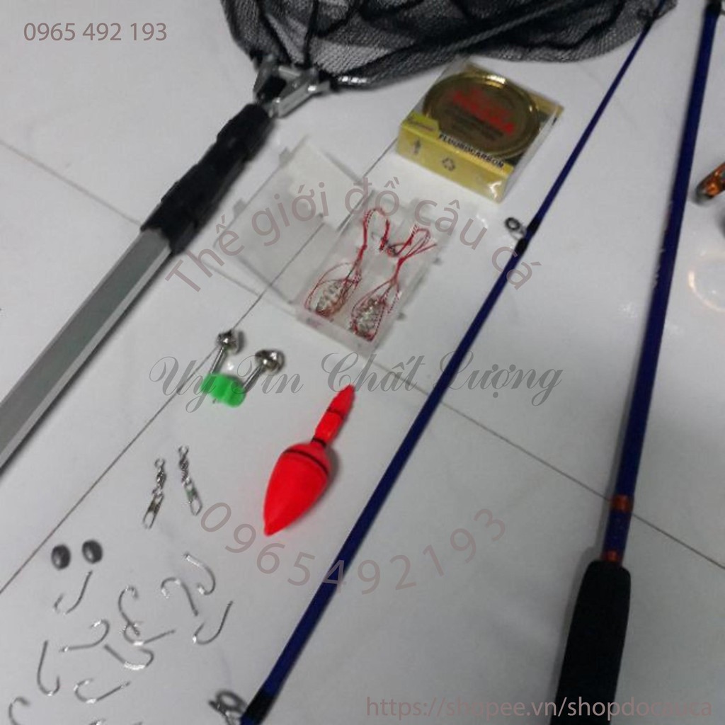 Bộ cần 2 khúc 2m7 máy gs6000 tặng kèm phụ kiện ( rẻ vô địch )