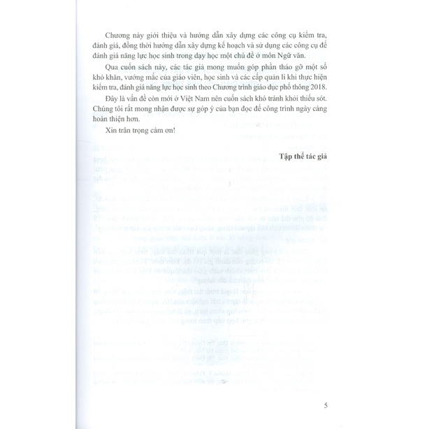 Sách - Hướng Dẫn Kiểm Tra, Đánh Giá Năng Lực Học Sinh Trung Học Cơ Sở Trong Dạy Học Ngữ Văn