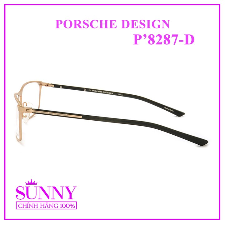 Gọng kính chính hãng Porsche Design P8287 D bảo hành toàn quốc
