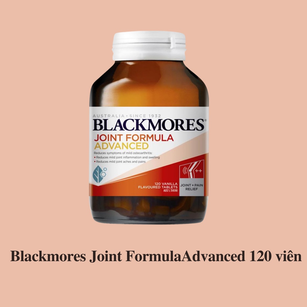 Viên uống bổ xương Blackmores Joint Formula Advanced 120 viên mẫu mới