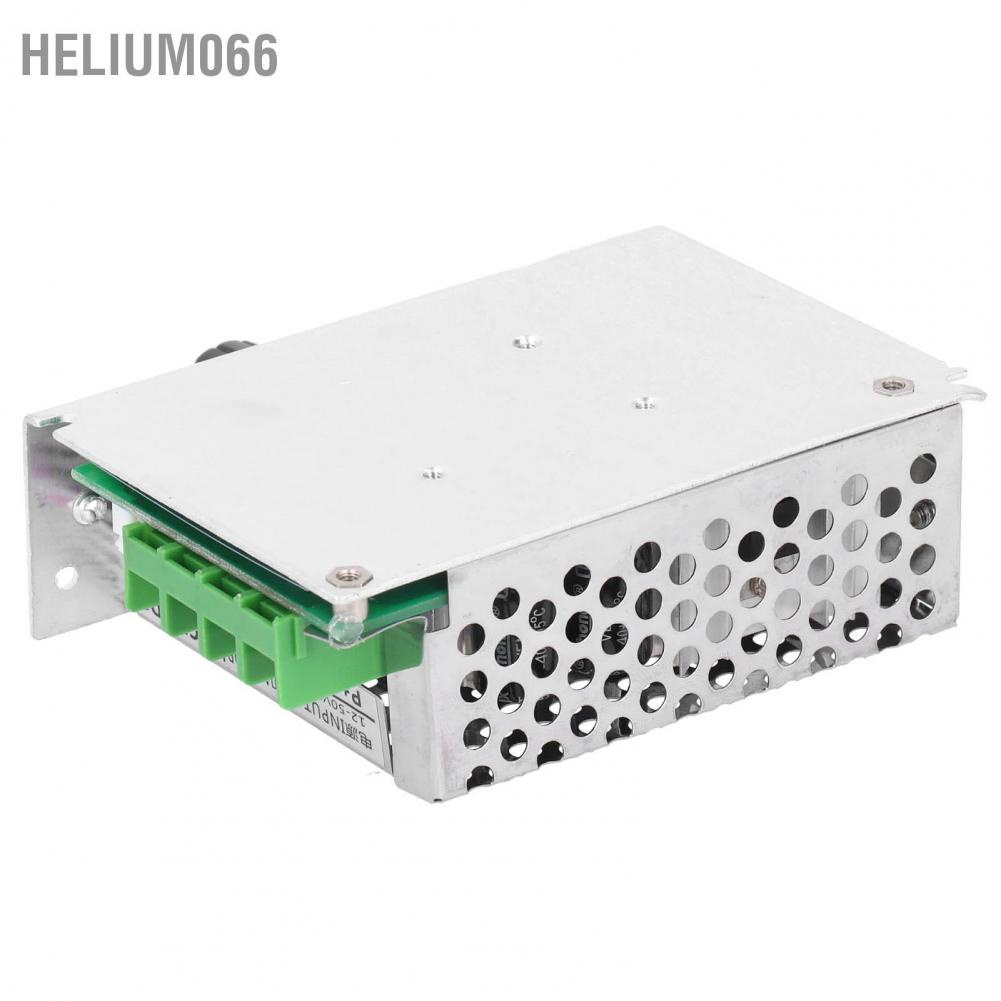 Helium066 Helium066 DC12V ‑ 50V Bộ điều khiển tốc độ động cơ DC PWM chuyên nghiệp Vỏ kim loại chỉnh 30A