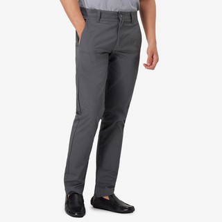 Quần kaki nam Milvus màu xám ghi MVPN029MGY07