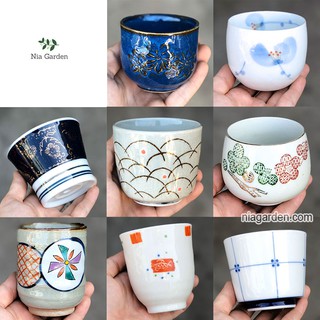 (G4) Ly gốm Nhật trồng sen đá, xương rồng (nhiều mẫu) - GSN