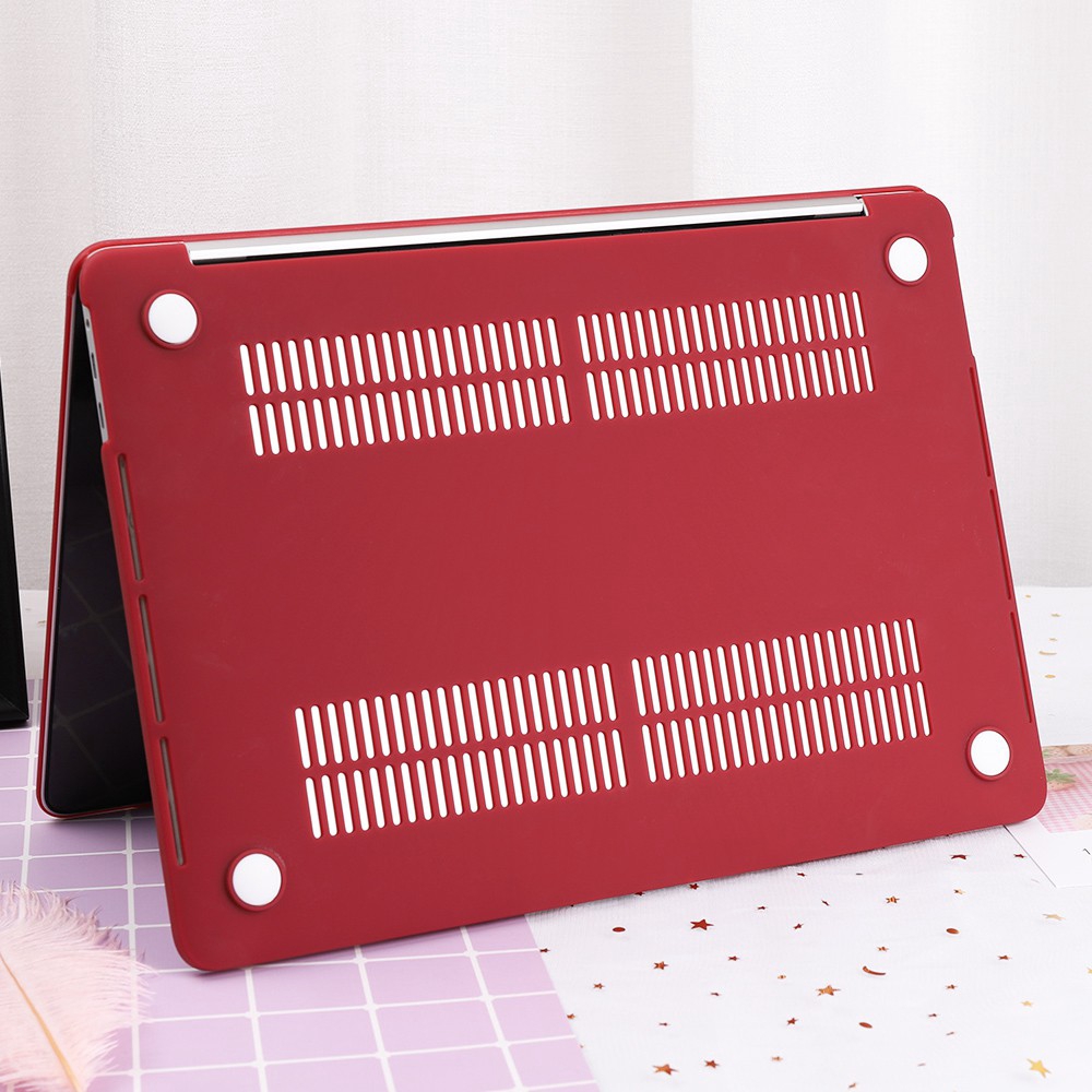 Ốp laptop bằng nhựa cứng + miếng dán bàn phím bảo vệ cho MacBook Air 13.3 Pro 13 15 Retina A1465 A1370 A1534 A1466 A1369 A1932 A2179 A2337-M1 A1706 A1989 A2159 A1708 A2289 A2251 A2338-M1 A1502 A1425 A1278 A1707 A1990 A2141