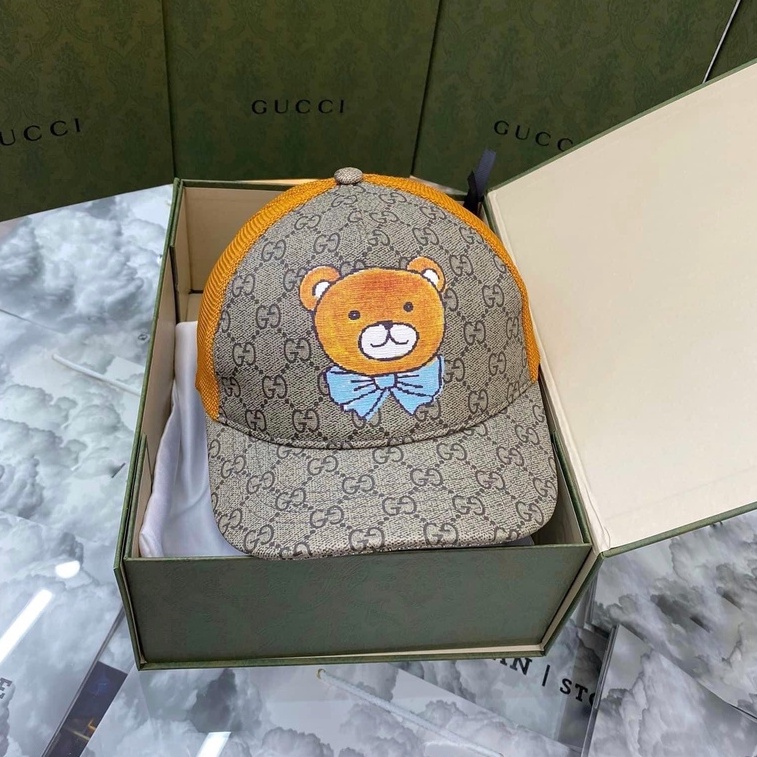 Mũ lưỡi trai, nón kết GCC Gấu monogram