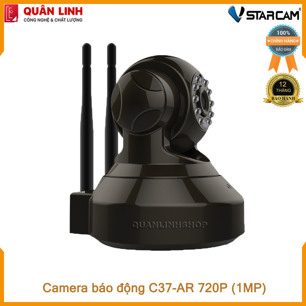 Camera báo động Wifi IP Vstarcam C37-AR HD 720P