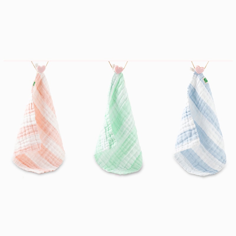 Set 3 Yếm Ăn Cotton Mềm Mại Thấm Hút Tốt Dành Cho Em Bé