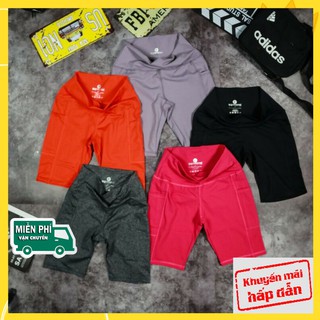 Quần lửng legging ôm sát tập gym, phối với áo ngoài cực CÁ TÍNH