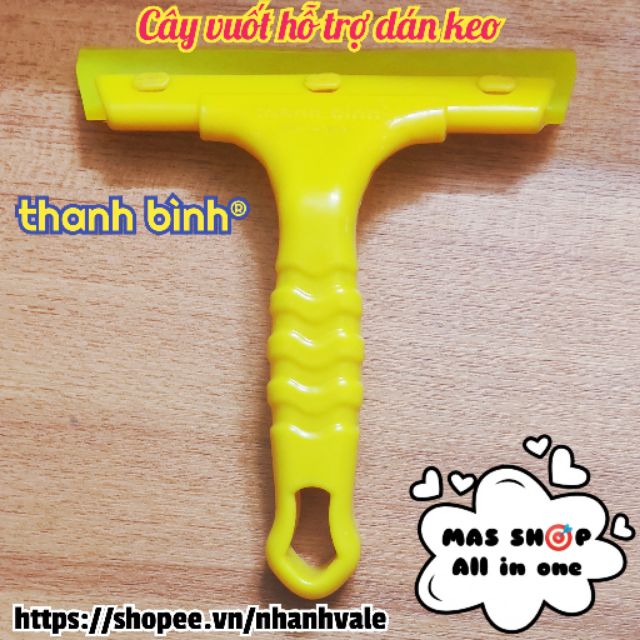 Cây vuốt keo giấy dán tường, dán decal dụng cụ dán giấy dán decal Thanh Bình