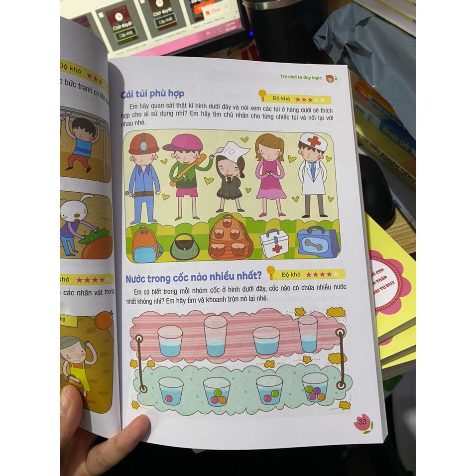 Sách -  Con học và chơi để có IQ thiên tài : Thách thức tư duy ( Đinh Tị )