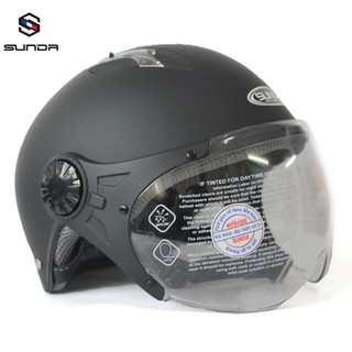 Nón bảo hiểm nửa đầu SUNDA 133 size lớn dành cho người có vòng đầu ngoại cỡ (nhiều màu)