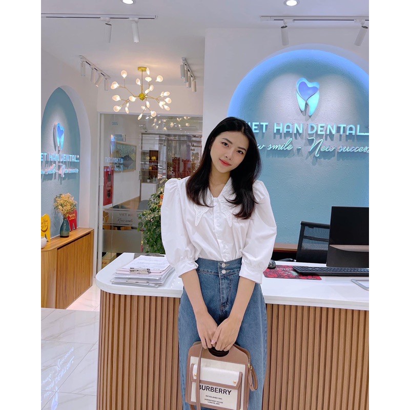 Quần ống rộng không túi-Lưng to 2 nút | BigBuy360 - bigbuy360.vn