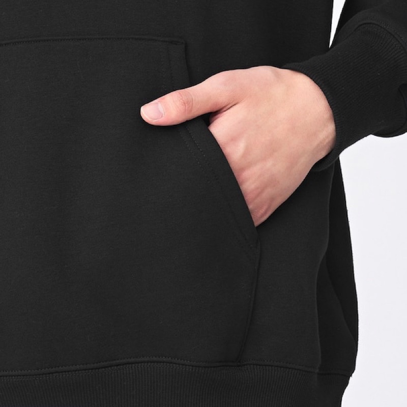 Áo nỉ nam lót lông có mũ Hoodies dòng Demo Slayer 1 của GU - Nhật