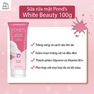 Sữa Rửa Mặt Pond's 100g - Mẫu Mới