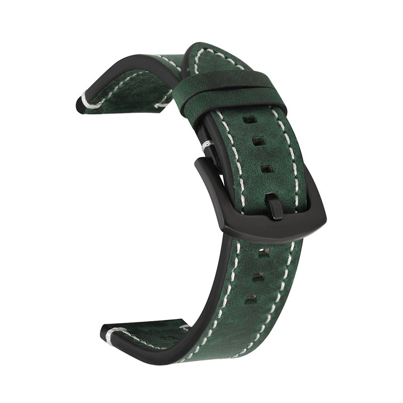 SEIKO Dây Da Đeo Đồng Hồ 18mm 19mm 20mm 21mm 22mm 24mm Cho Samsung Galaxy