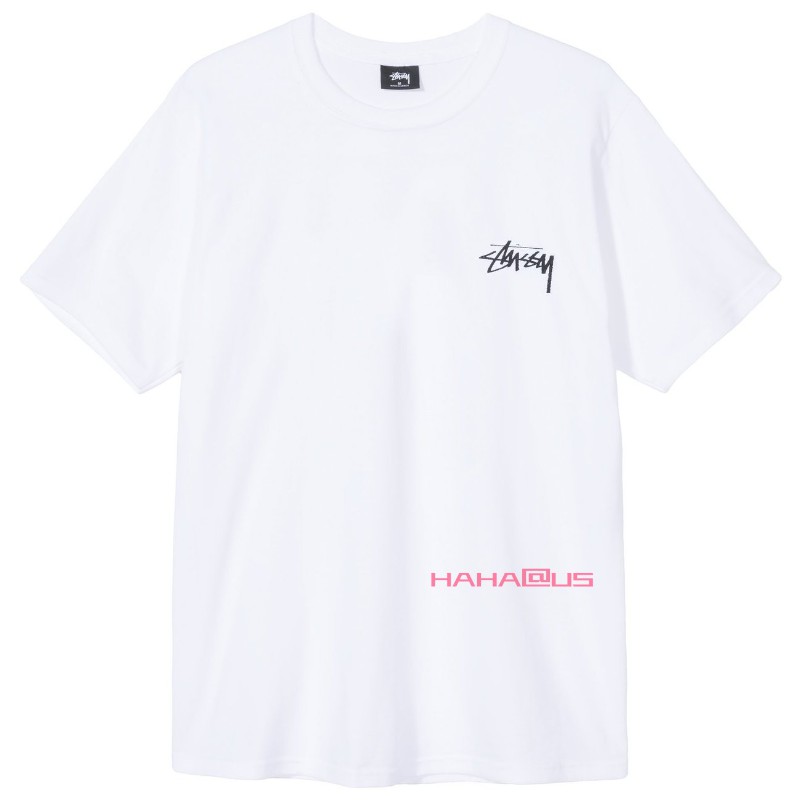 Áo Thun Tay Ngắn In Chữ Stussy Thời Trang Cá Tính Trẻ Trung