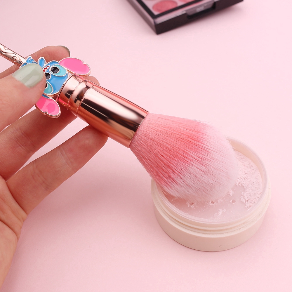[Hàng mới về] Cọ trang điểm Molamgo trang trí hình búp bê stitch dễ thương