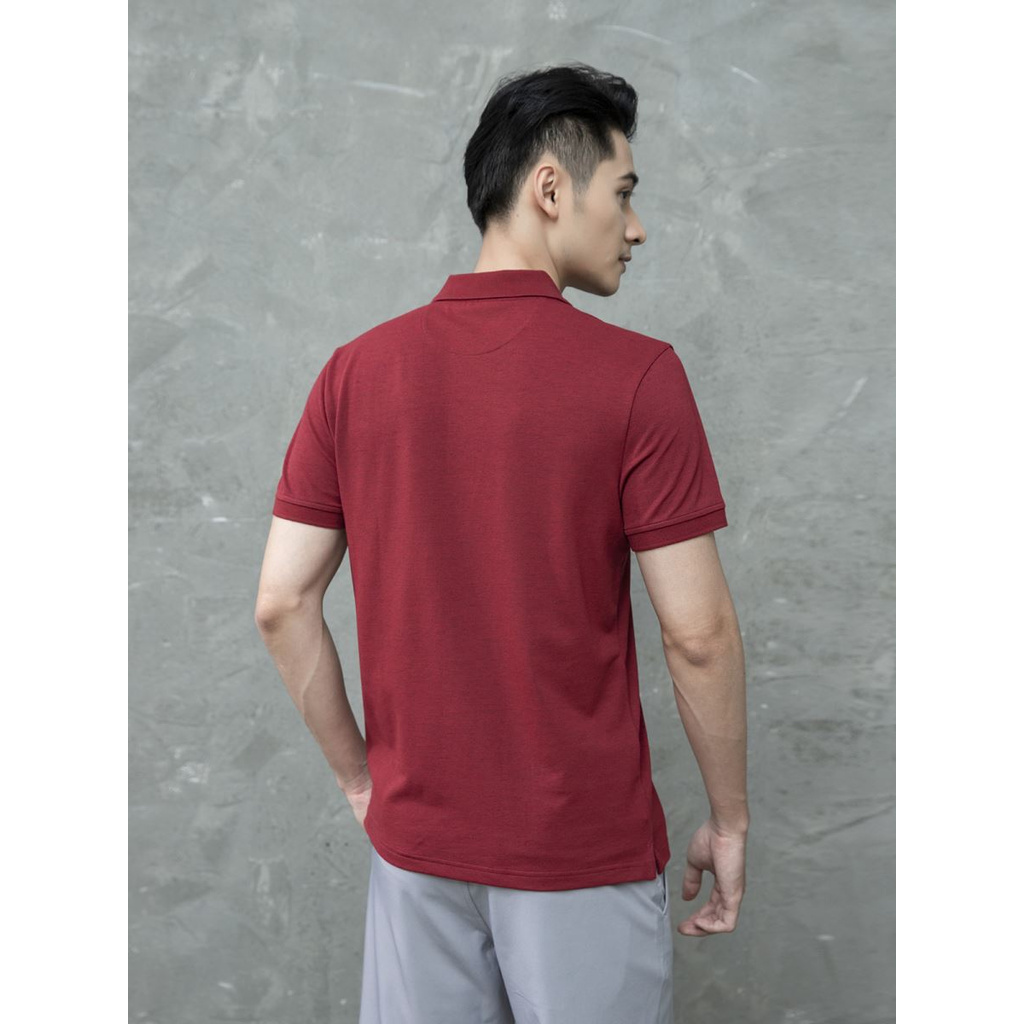 ARISTINO - Áo polo nam Aristino APS008S1 - Dáng Slim fit - Chất liệu Cotton - Màu Booc đô 35