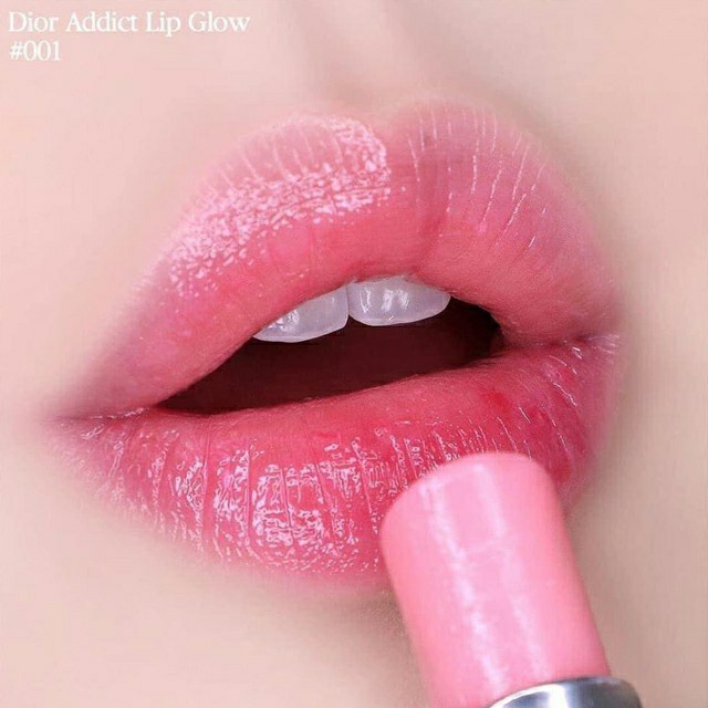 Son Dưỡng Dior 001 Pink Addict [Lỗi Nhẹ],Chạm Đầu Hoặc Loang Màu,Tặng Kèm 1 Túi Gấu Siêu Xinh.