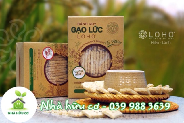 BÁNH GẠO LỨT HỮU CƠ LUMLUM - THÁI LAN Nhà Hữu Cơ - Hạn sử dụng: 10/2022