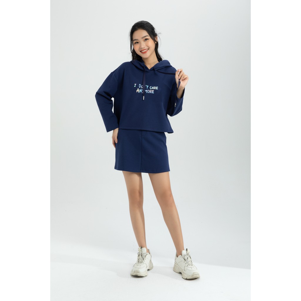 Chân váy chữ A cạp chun IVY moda MS 30B8216
