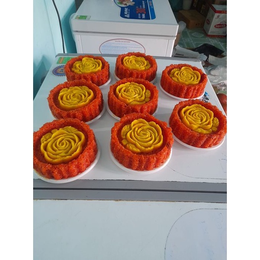 Bột Gấc Tươi (đã tách hạt nguyên chất nghiền mịn) dùng nấu xôi gấc, bánh gấc, tạo màu bánh xu xuê, mứt [1kg] TG FOODS