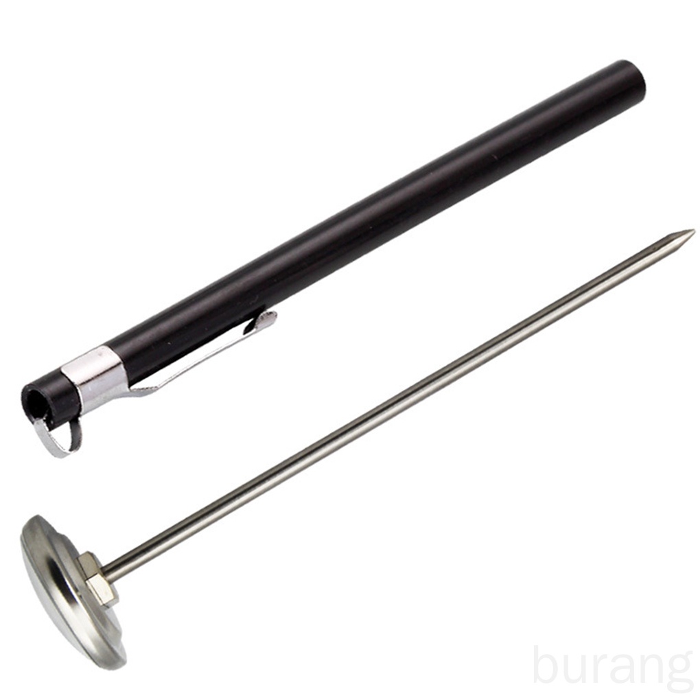 1 Bộ Nhiệt Kế Đo Nhiệt Độ Thực Phẩm Bằng Thép Không Gỉ