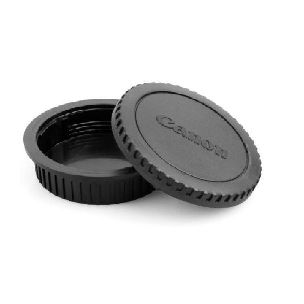 Nắp đậy body máy ảnh Canon và cap đuôi lens Canon DSLR ngàm EF, EF-S