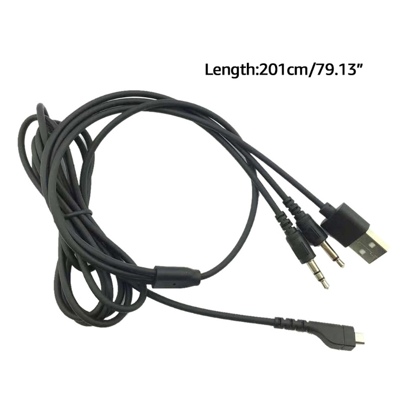 Cáp Sạc 4 Trong 1 Dài 1.8m Jack 3.5mm Cho Arctis