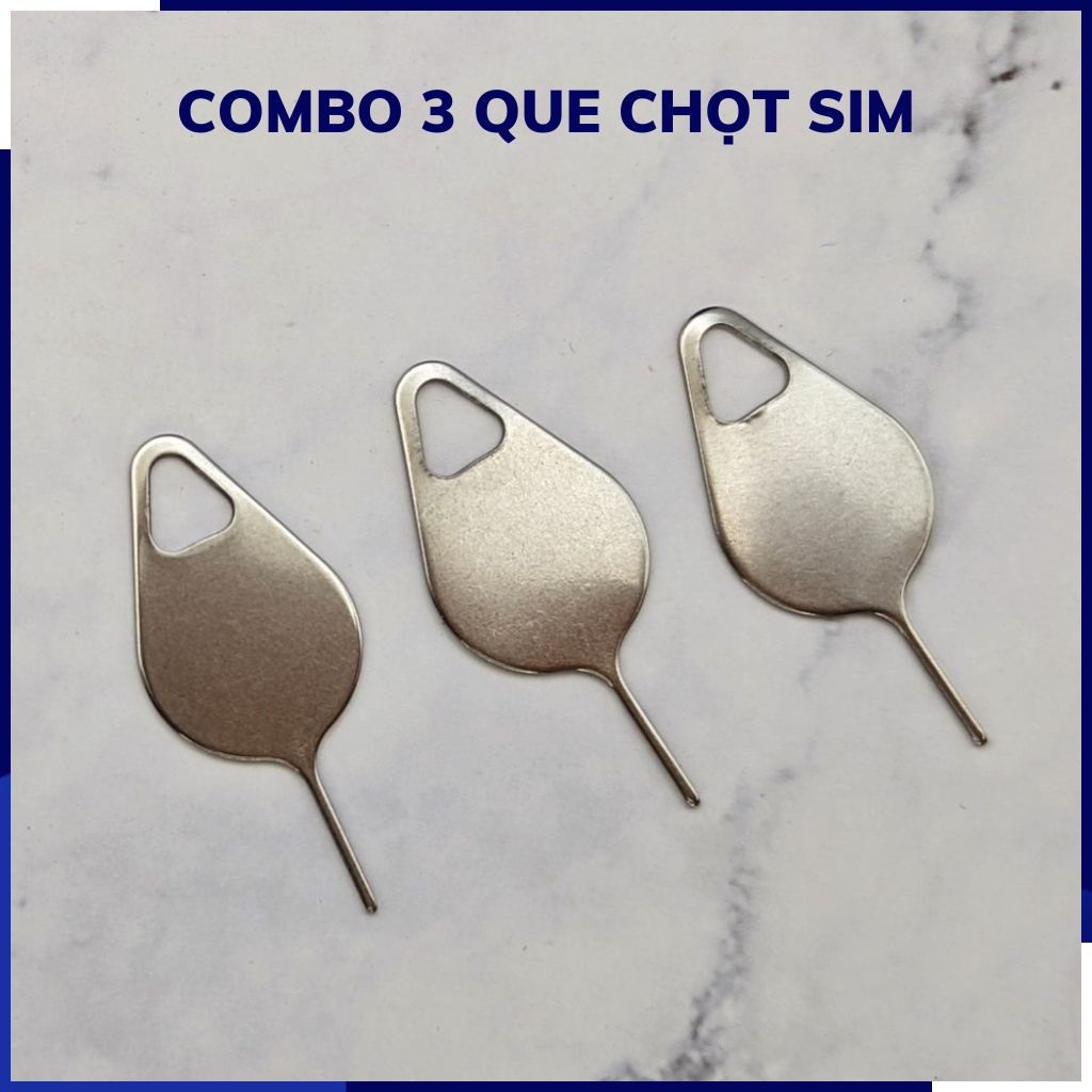Que chọt sim kim loại dành cho tất cả dòng điện thoại iphone,samsung, vivo, oppo, oneplus, pixel, xiaomi huỳnh tân store