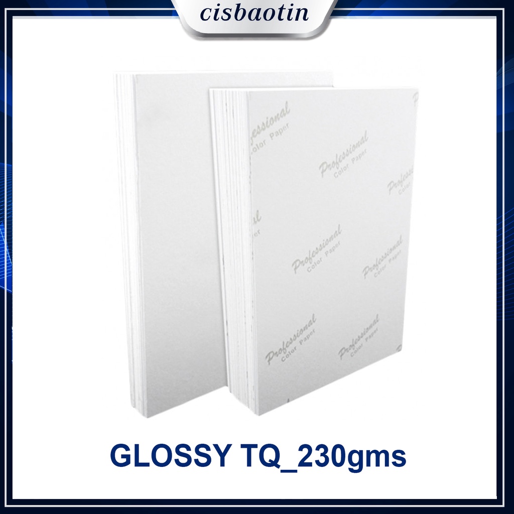 GIẤY ẢNH 1 MẶT GLOSSY PHOTO A5 240G