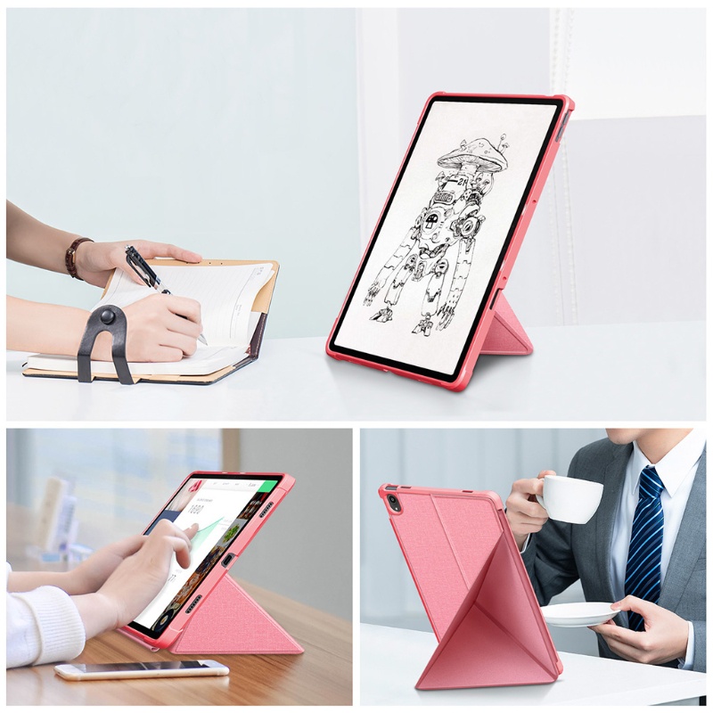 Bao Da Máy Tính Bảng TPU Cao Cấp Cho Tab P11 Pro 11.5 &quot;eReader Với 2 Angle Origam