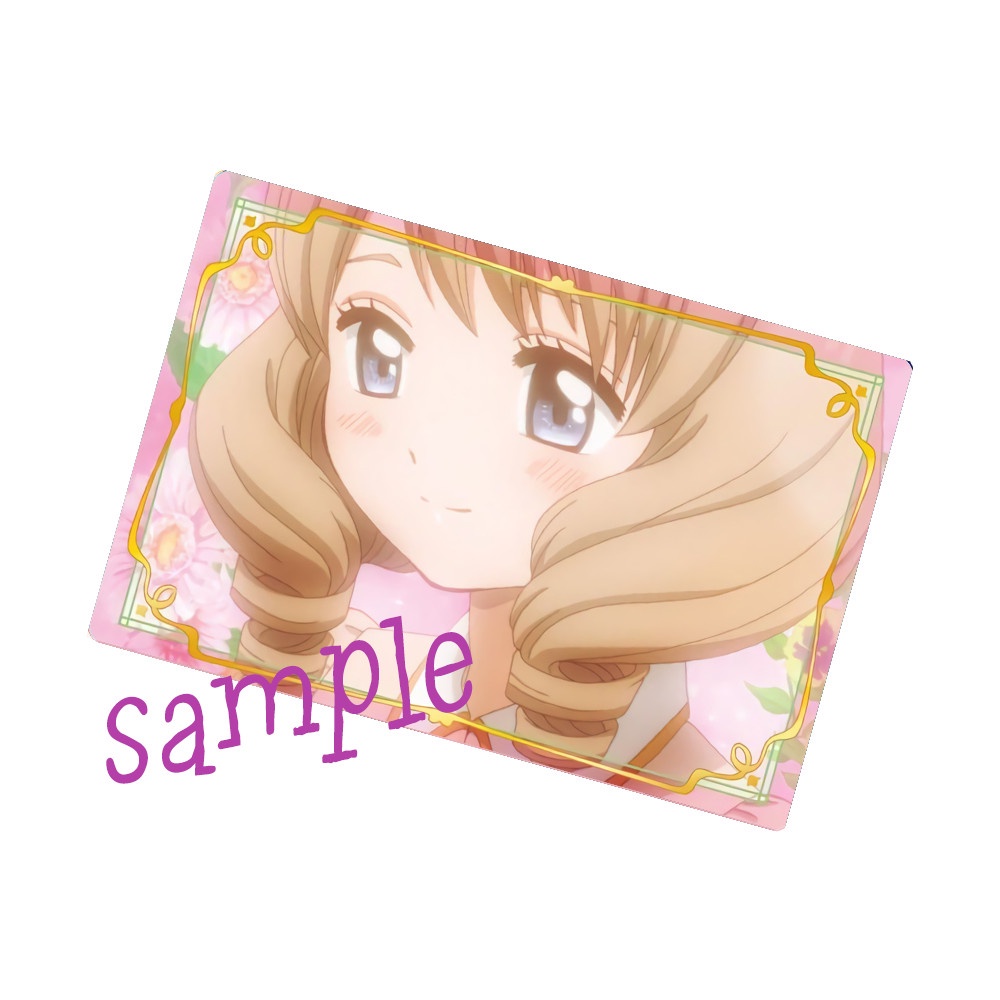 M2 Ảnh card bo góc in hình THỦ LĨNH THẺ BÀI Cardcaptor Sakura thẻ bo viền 5*8cm anime chibi xinh xắn sưu tầm