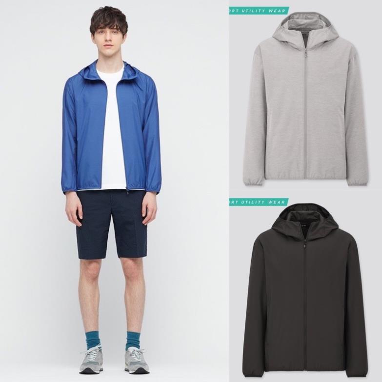 Áo khoác gió nam cao cấp Uniqlo cản gió, chống thấm nước và tia UV Đẹp