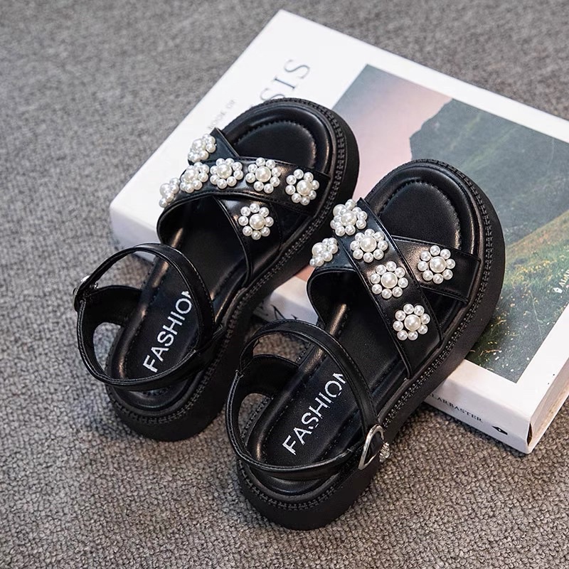 Sandal quai da mềm cho bé gái đi học,đi chơi