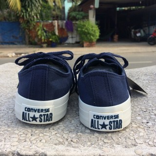 Giày Ck2 Xanh Navy Nam Cổ Thấp