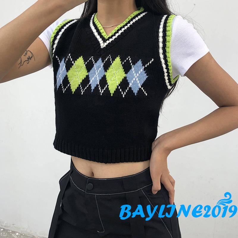 Áo không tay cổ chữ V phong cách hợp thời trang quyến rũ cho nữ