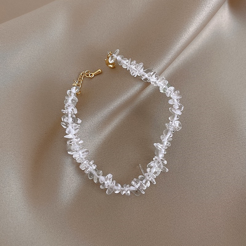 Vòng tay chuỗi hạt đá pha lê thiết kế thời trang