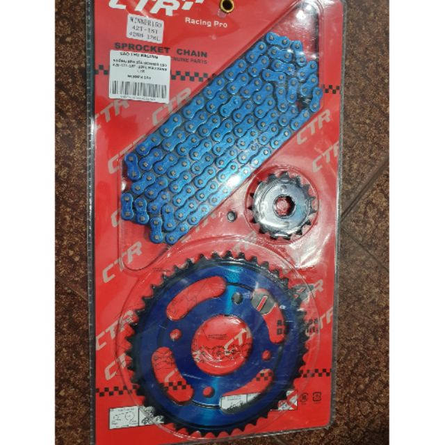 Bộ nhông sên chính hãng CRT Winner X