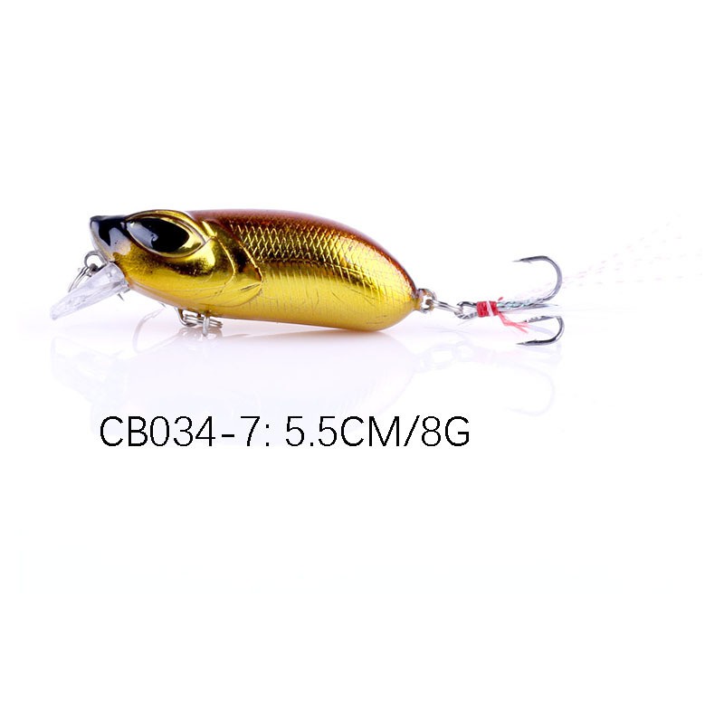 Mồi Mininow Lure Mắt 3D dài 5,5cm nặng 8gam