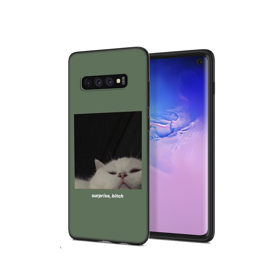 Samsung Galaxy J2 J4 J5 J6 Plus J7 J8 Prime Core Pro J4+ J6+ J730 2018 Casing Soft Case 25SF cute cat aesthetic mobile phone case