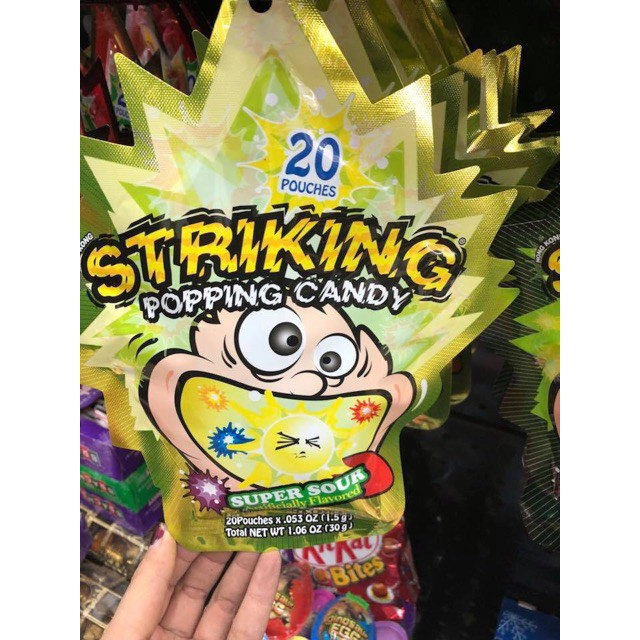 [Siêu khuyến mãi] Kẹo nổ Striking 30 gr