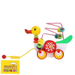 Đồ Chơi Gỗ Con Vịt BIBOBINO